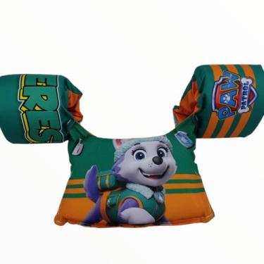 Imagem de Boia Infantil Colete Salva Vidas Personagens Nash, Verde everest