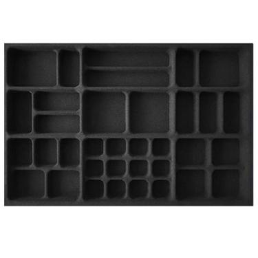 Imagem de Porta Joias (L 667mm C 436mm A 45mm) PJ22 Preto Moldplast PRETO, PRETO