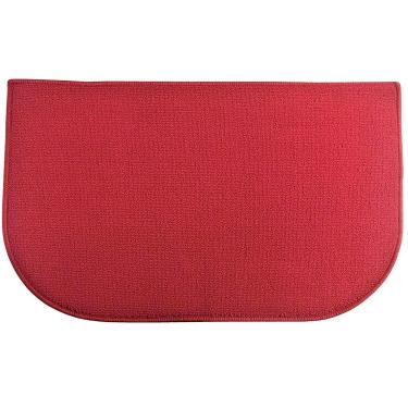 Imagem de Tapete antiderrapante para casa, cozinha, chão, tapete confortável em pé, tapete de entrada, 43 x 71 cm, Vermelho, 17" by 28"