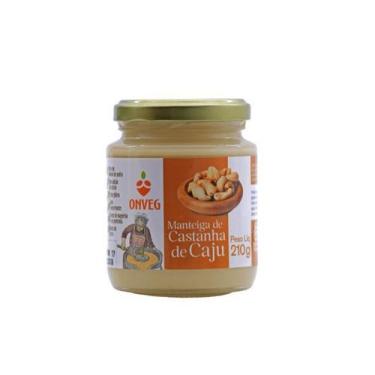Imagem de Manteiga de Castanha de Caju Onveg 210g - Ongev