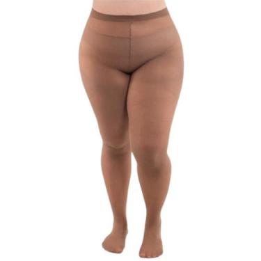 Imagem de Meia Calça Plus Size Trifil W0 6101 Fio 40 Poliamida Opaca, Natural, E