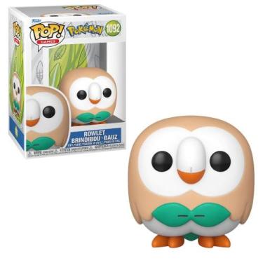 Imagem de Boneco Funko Pop! Pokémon - Rowlet - Candide