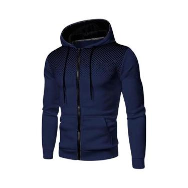 Imagem de Jaqueta Casual Masculina De Outono Inverno Elite Wrestling Com Capuz E