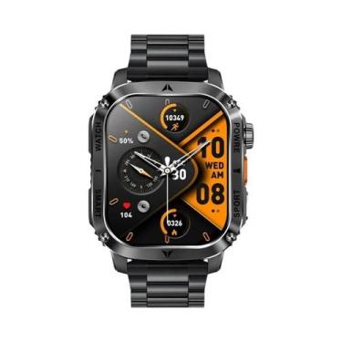 Imagem de Relógio Inteligente Militar Masculino LIGE 2025 Com Lanterna LED, Moni