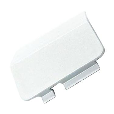 Imagem de Tampa do olho do gancho de reboque do para-choque traseiro esquerdo do carro compatível com acabamento para 6 2013-2018-branco