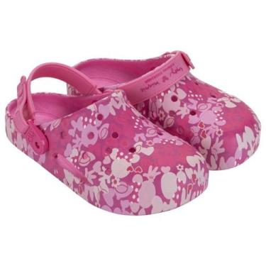 Imagem de Sandalia Grendene Kids 23092 Babuch Minnie Fun Print, Rosa, 29