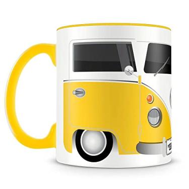 Imagem de Caneca Personalizada Kombi Amarela (com Nome)