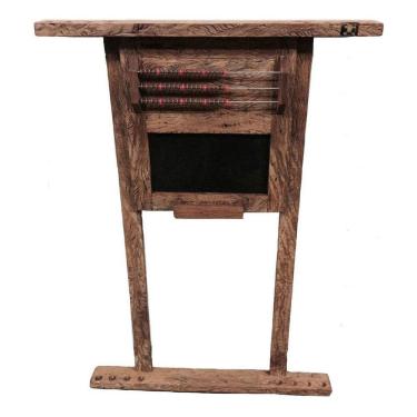 Imagem de Taqueira Sinuca Snooker Bilhar Porta Tacos Madeira Demolição