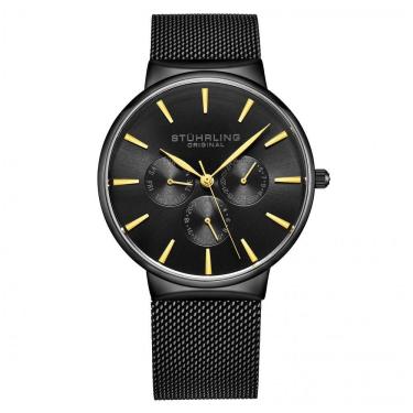 Imagem de Relógio Masculino Stuhrling Monaco 3931 Quartzo 39mm Esportivo, Preto