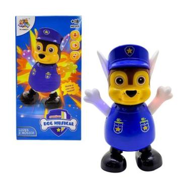 Imagem de Brinquedo infantil eletrônico cachorro musical dançarino e luz - Toy K
