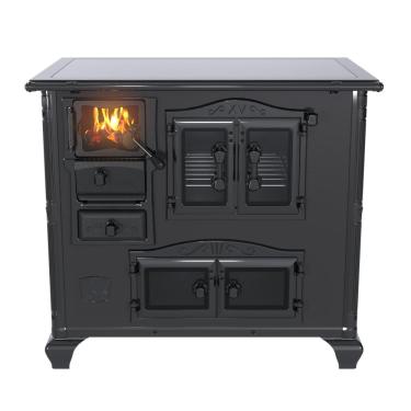 Imagem de Fogao a Lenha Venax n 2 Princess Premium Preto Onix SD