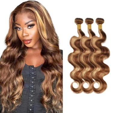 Imagem de Pacote de cabelo Freiuoke Body Wave Wavy Brazilian 3 pacotes