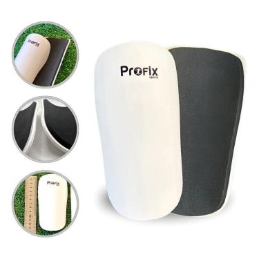 Imagem de Caneleira Futebol Infantil - P Branco