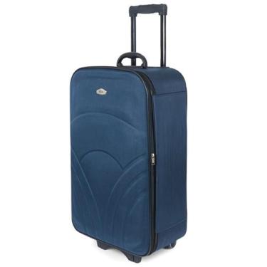 Imagem de Mala Viagem Grande Com 8 Rodinhas Expansível - Grande - Fox Indy, Azul