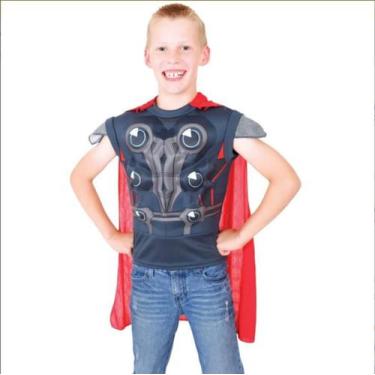 Imagem de Fantasia Thor Infantil Dress Up Marvel Com Capa - Cm Presentes E Fanta