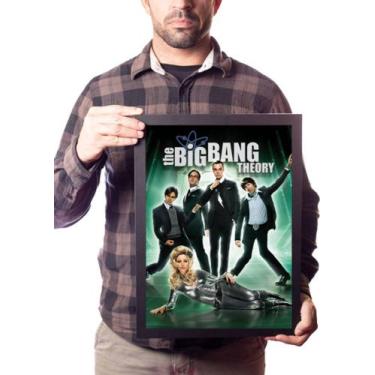 Imagem de Quadro The Big Bang Theory Serie Poster Na Moldura - Fanarte