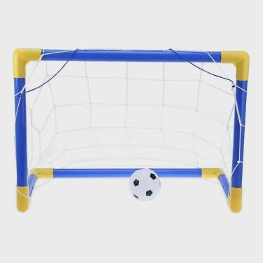 Imagem de Kit Futebol Infantil Trave Gol de Craque - Dm Toys 5076
