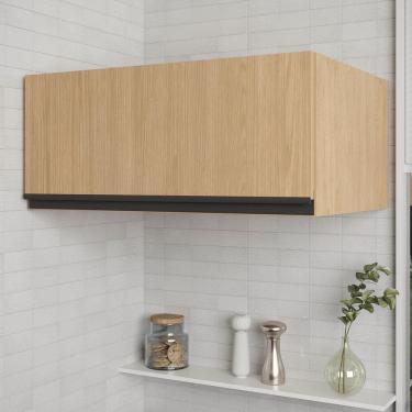 Imagem de Armário Aéreo Maior Profundidade Porta Basculante 70cm Nara Cabecasa Madeiramadeira Avena