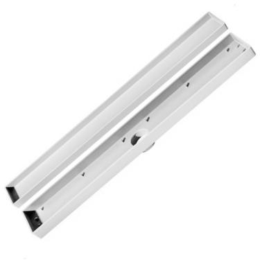 Imagem de Ralo Oculto Linear de Embutir 5x50 Para Porcelanato Branco