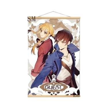 Imagem de Anime Manga Umineko Quando Eles Choram Cartaz De Parede Pintura Em Tel