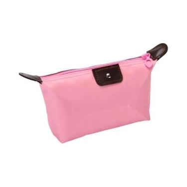 Imagem de Bolsa De Cosméticos Colorida E Impermeável Para Mulheres, Mini Bolsa D