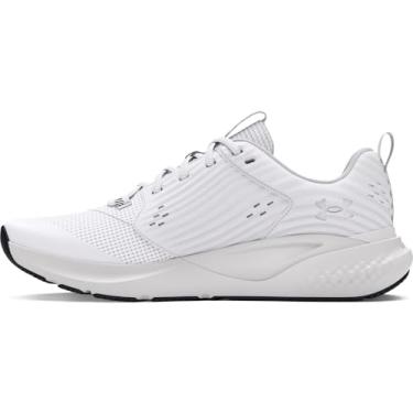 Imagem de Under Armour Tênis feminino Charged Commit 4 Cross, (100) Branco/Cinza Distante/Preto, 9