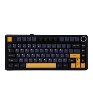 Imagem de Teclado mecânico EPOMAKER x Aula F75 Gasket 75% RGB Preto