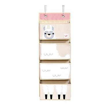 Imagem de Organizador Parede Lhama, 3Sprouts, Branco