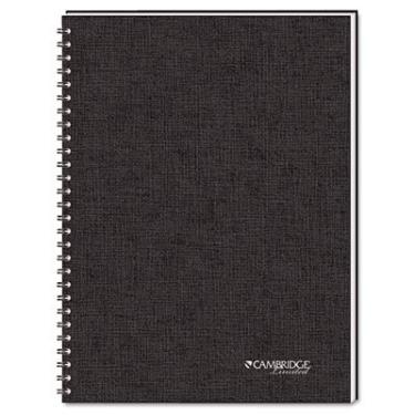 Imagem de Caderno de negócios guiado com encadernação lateral, QuickNotes, 20 x 12 cm, branco, 80 folhas