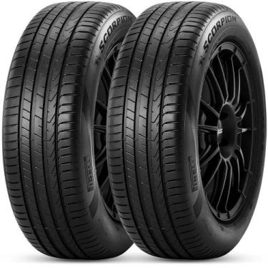 Imagem de Kit 2 Pneu Aro 17 205/55R17 Pirelli Scorpion KA 91V