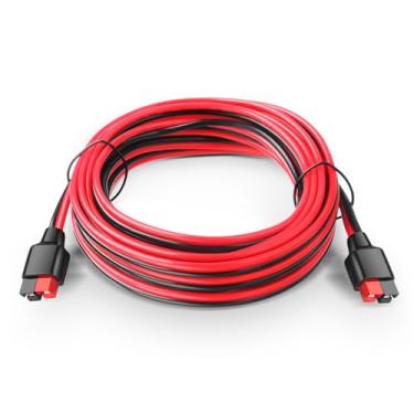 Imagem de LeTaoXing Cabo de extensão Anderson 14AWG conector Anderson fio de extensão compatível com gerador solar estação de energia portátil Yeti Power e Boulder 100 painel solar de 6 m