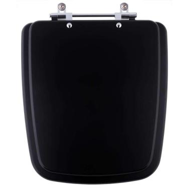 Imagem de Tampa De Vaso Boss Matte Black Preto Fosco Para Bacia Incepa 6lpf