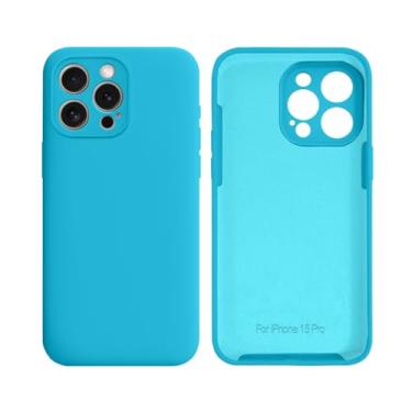 Imagem de Capinha Compativel com iPhone 15 Pro Com Proteção de Câmera em Silicone com Interior Aveludado
