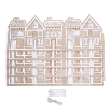 Imagem de AYNEFY Colar de árvore de Natal, Reutilizável LED Iluminado Saia de árvore de Natal Ornamento Artificial Decoração de árvore de Natal Anel Suporte Base Capa Decoração de Casa de (28 polegadas)