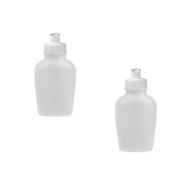 Imagem de Kit 2 Cantis 500Ml Branco Plástico Premium - Bb Store