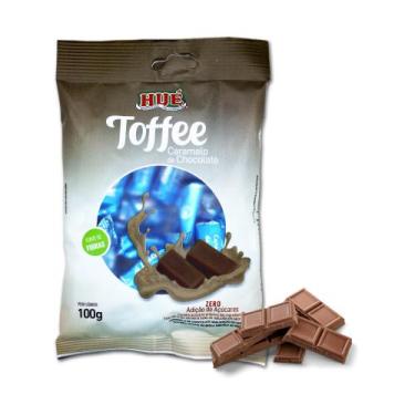 Imagem de Caramelo de chocolate diet toffee pacote 100g hué - unitario - Hue