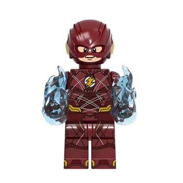 Imagem de Boneco super herois vilões quadrinhos hq bloco de montar modelo:flash 