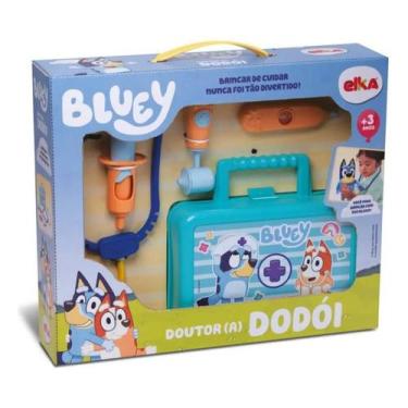 Imagem de Brinquedo Infantil Maleta Doutor(a) Dodoi Bluey Bingo Elka