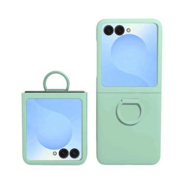 Imagem de Capa Rígida Samsung Galaxy Z Flip 7 6 5 FE Com Efeito Degradê E Toque 