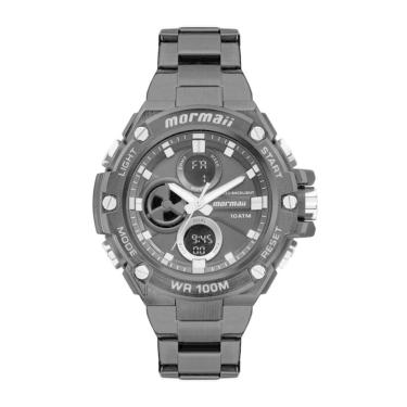 Imagem de Relógio Mormaii Masculino Ref: Mo8320ab/7p Esportivo Anadigi Black