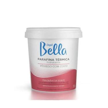 Imagem de Parafina Termica Pêssego com Coco Depil Bella 350g - Não informado