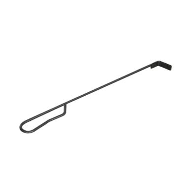 Imagem de FAKEME Pá de cinza sólido Lareira Pá de cinza cinza cinza Ferramenta de remoção de cinzas Fire Pôker Grill Fogão para acampamento Lareira churrasqueira - Preto