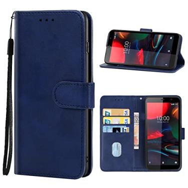 Imagem de Leather Phone Case For Vodafone Smart E11