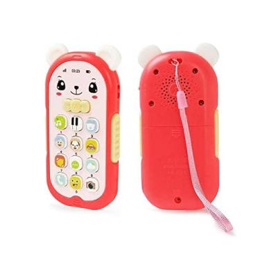 Imagem de Baby Fone IBMKIDS, Telefone do bebê, Tamanho único (Vermelho)