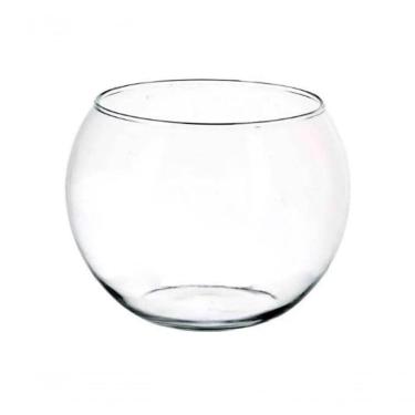 Imagem de Vaso Aquário Redondo Grande Vidro 4,5 Litros Decoração