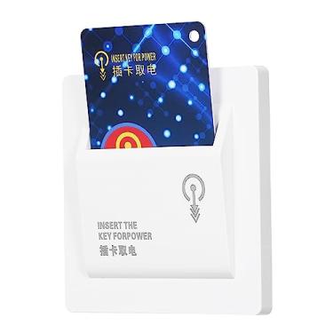 Imagem de HUIOP Interruptor de cartão,Hotel Alta potência 40A Desligar Economizador de energia Tomada de energia mecânica Quarto Inserir cartão-chave para obter energia