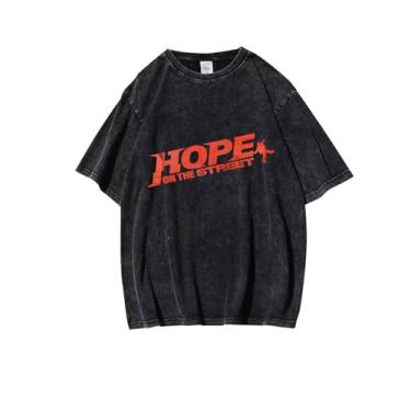 Imagem de Camiseta J-Hope Solo vintage estampada lavada streetwear camisetas vintage unissex para fãs, 1, P