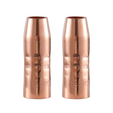 Imagem de Welding Knight Bocal de soldagem MIG NS-M1200C orifício de 1/5.1 cm para Miller MDX Series serve para pistola Miller MDX-100 MIG (2-PK)