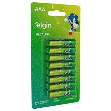 Imagem de Pilha Alcalina Aaa Com 16 Unidades Elgin (82352) F108