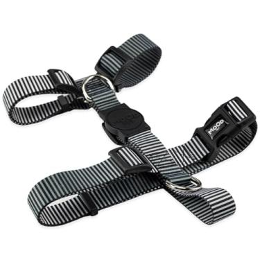 Imagem de Mood Pet Coleira Peitoral Para Cachorro Cães Modelo H Tradicional Tamanho Porte Grande Médio Pequeno (Bronx, P)